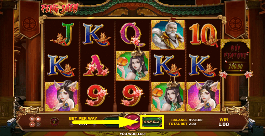 Eurasian Gaming Feng Shen Gamble Feature