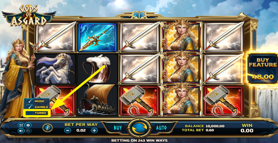 Eurasian Gaming Gods Of Asgard Turbo