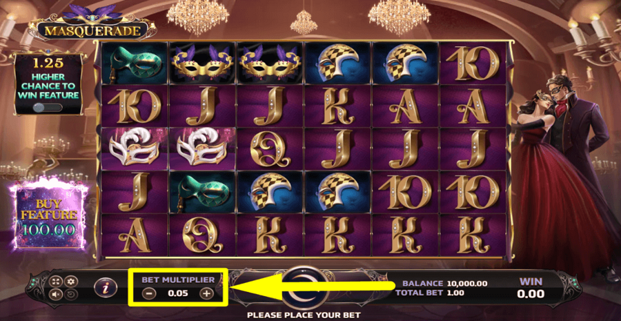 Eurasian Gaming Masquerade Bet Value