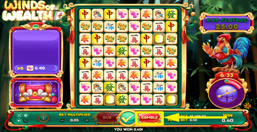 Eurasian Gaming Winds Of Wealth Gamble