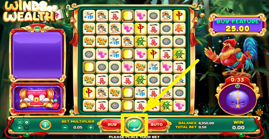 Eurasian Gaming Winds Of Wealth Spin
