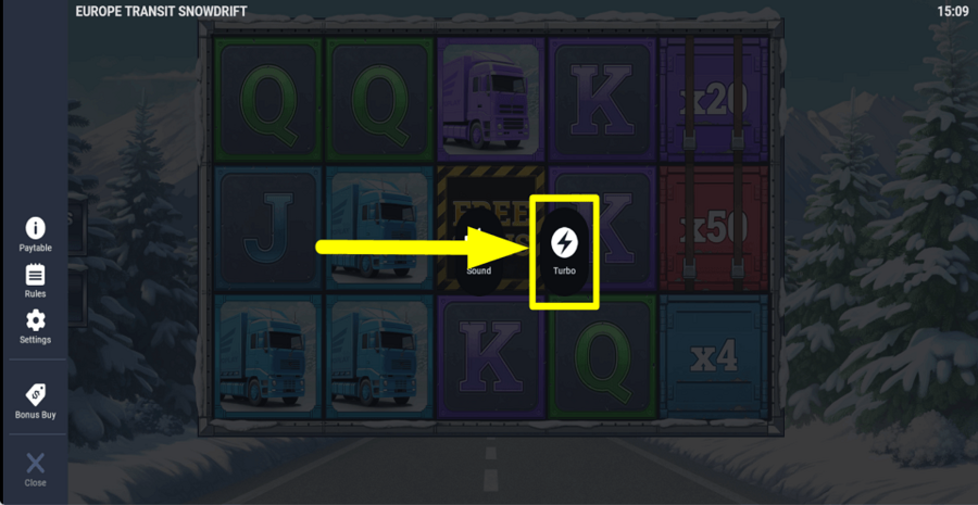 Europe Transit Snowdrift Turbo Feature