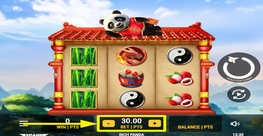 Expanse Studios Rich Panda Adjust Bet