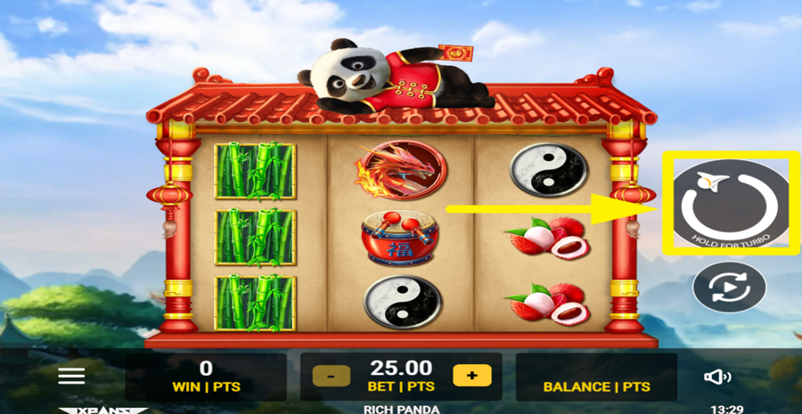 Expanse Studios Rich Panda Spin Button