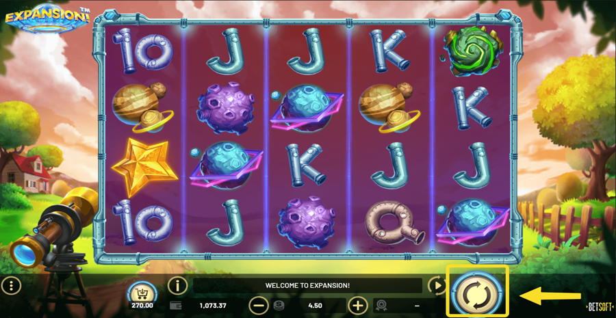 Expansion Spin Button