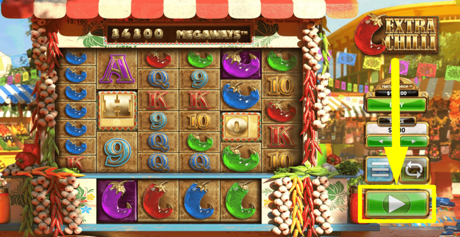 Extra Chilli Megaways Play Button