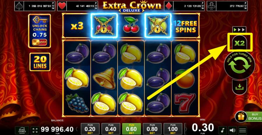 Extra Crown Deluxe Gamble