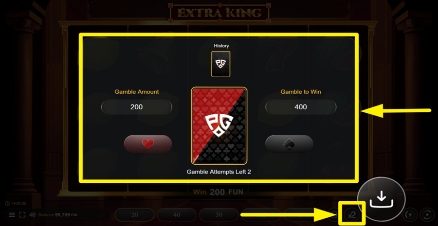 Extra King Gamble