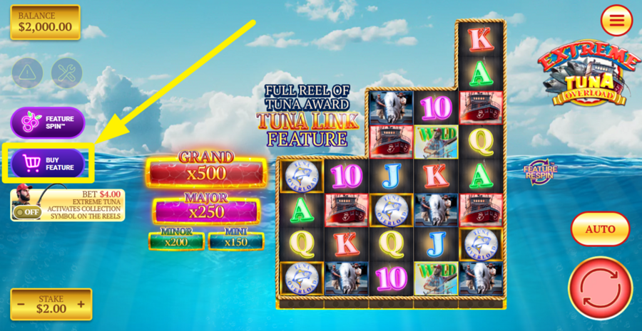 Extreme Tuna Overload Buy Bonus