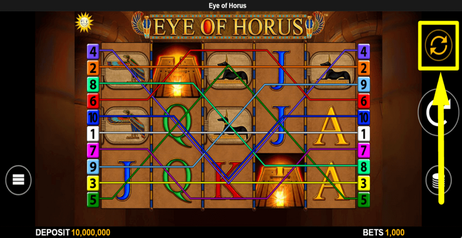 Eye Of Horus Autoplay Feature