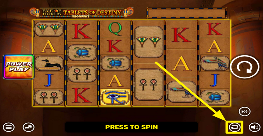 Eye Of Horus Tablets Of Destiny Megaways Autoplay