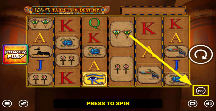 Eye Of Horus Tablets Of Destiny Megaways Turbo