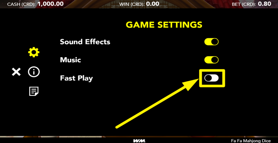 Fa Fa Mahjong Dice Turbo
