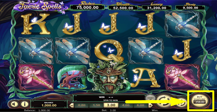 Faerie Spells Buy Feature