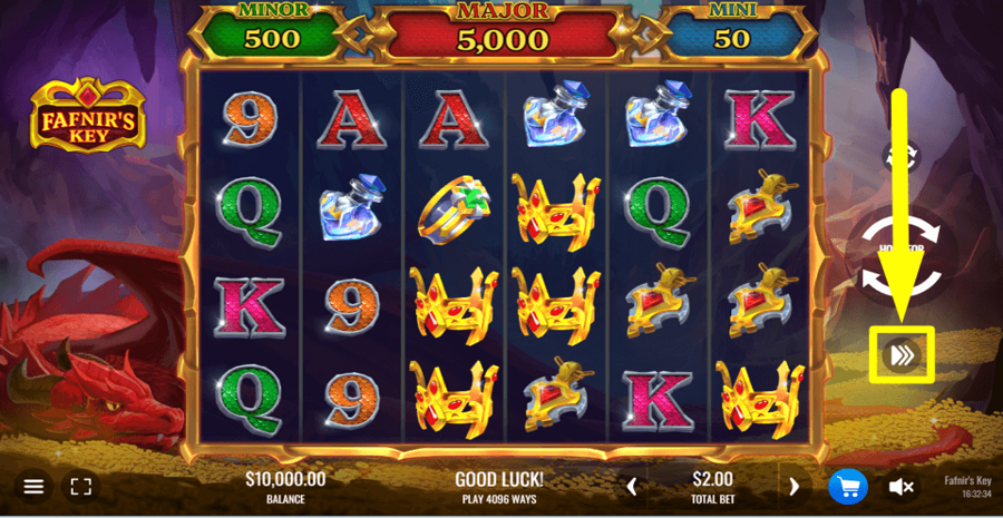 Fafnirs Key Turbo Feature