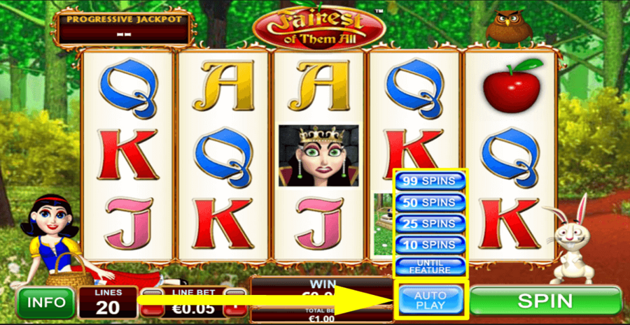 Fairest Of Them All Autoplay Feature