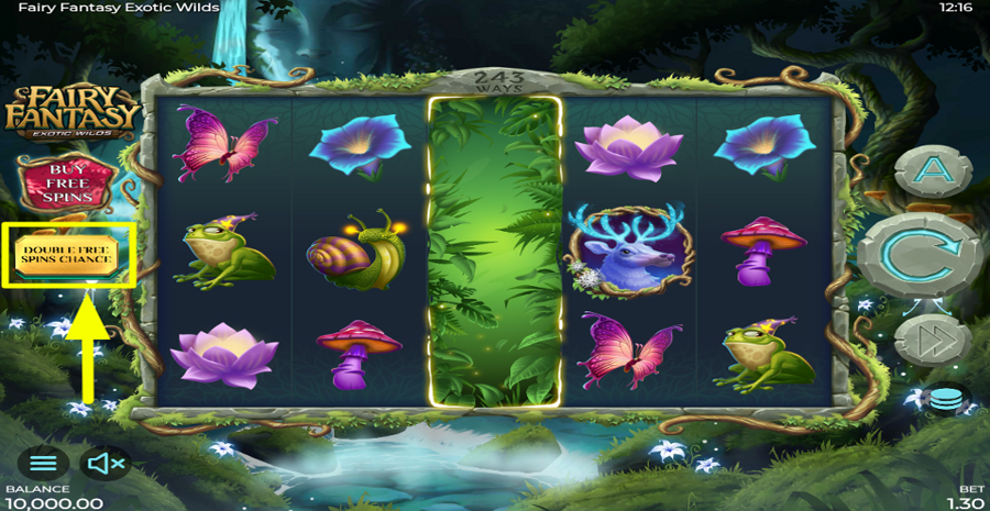 Fairy Fantasy Exotic Wilds Double Free Spins