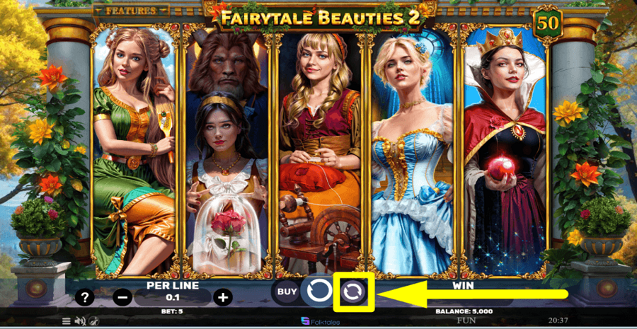 Fairytale Beauties 2 Autoplay Feature