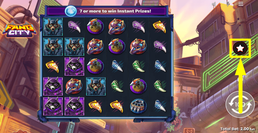 Fang City Buy Feature