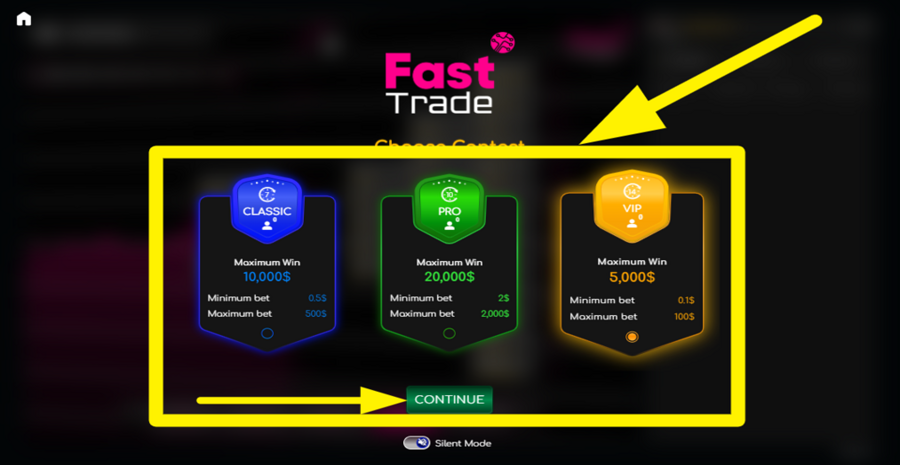 Fast Trade Choose Contest