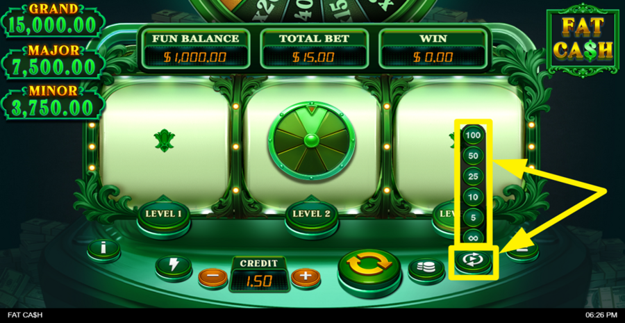 Fat Cash Autoplay