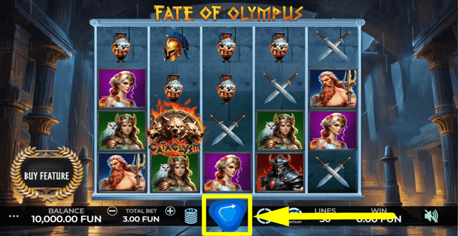 Fate Of Olympus Play Button