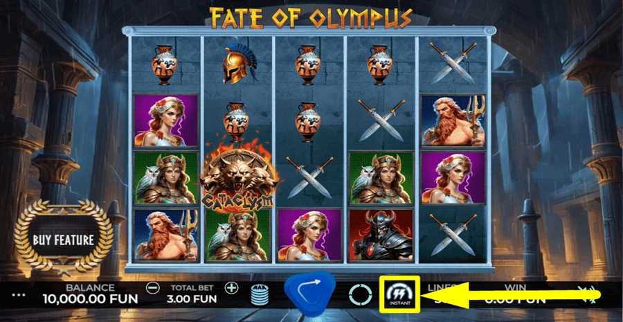 Fate Of Olympus Turbo Feature