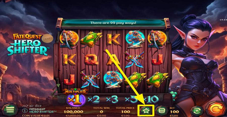 Fatequest Hero Shifter Buy Bonus