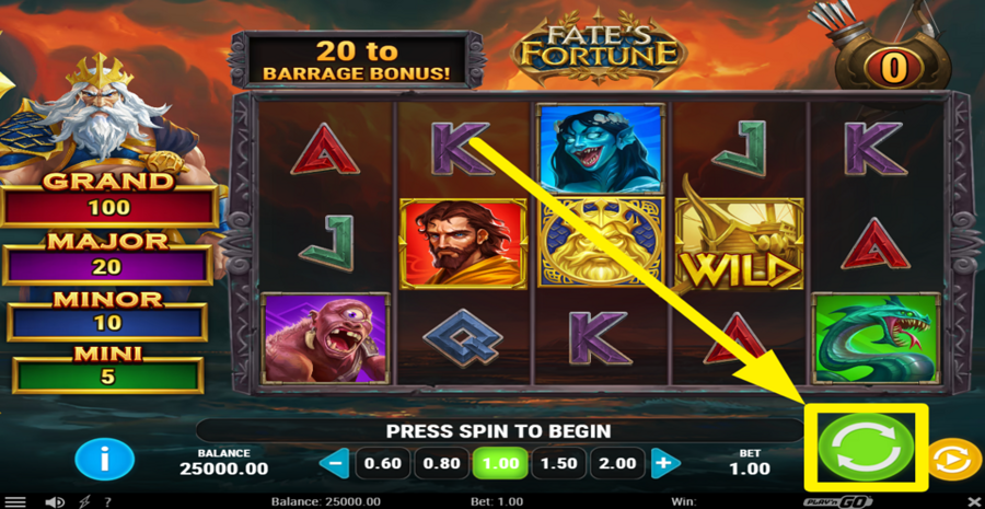 Fates Fortune Spin