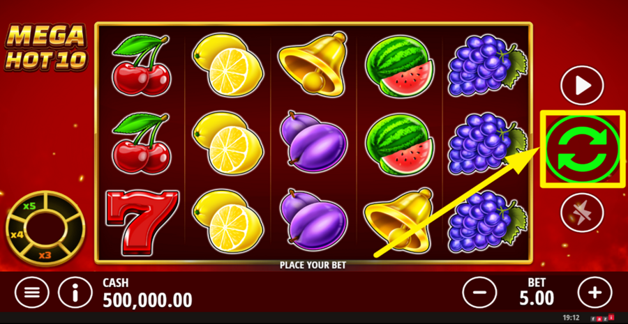 Fazi Mega Hot 10 Spin