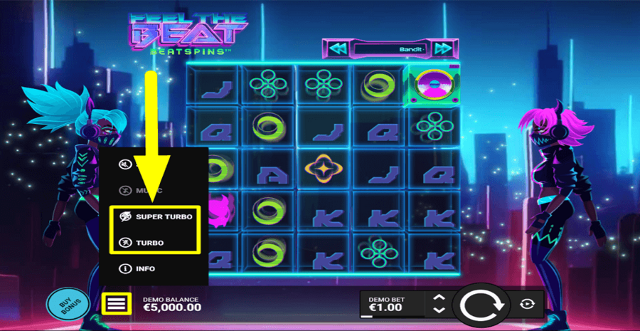 Feel The Beat Turbo Feature