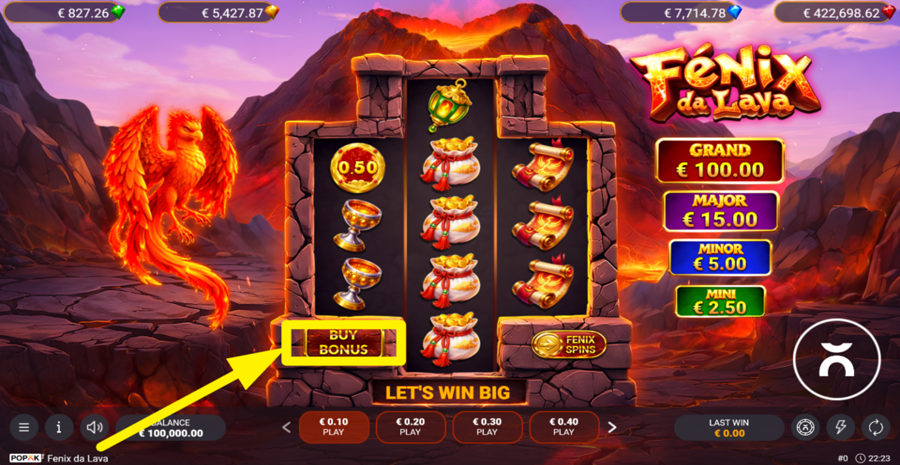 Fenix Da Lava Buy Bonus