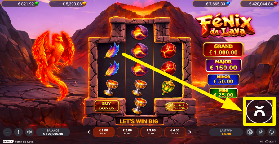 Fenix Da Lava Spin