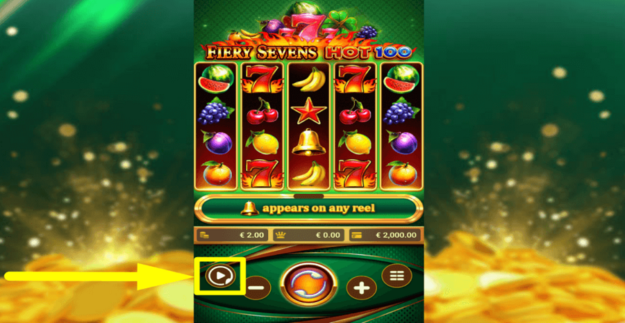 Fiery Sevens Hot 100 Autoplay Feature