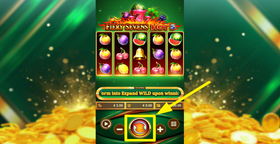 Fiery Sevens Hot 5 Spin