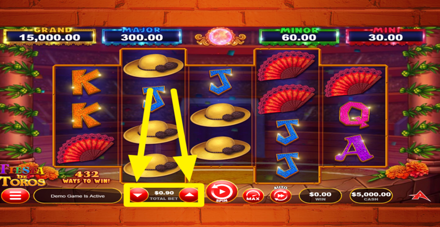 Fiesta De Toros Adjust Bet