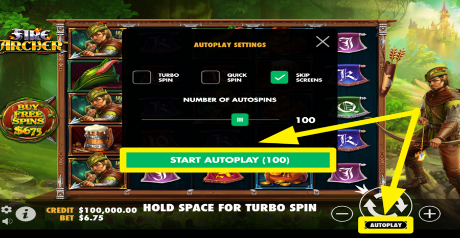 Fire Archer Autoplay