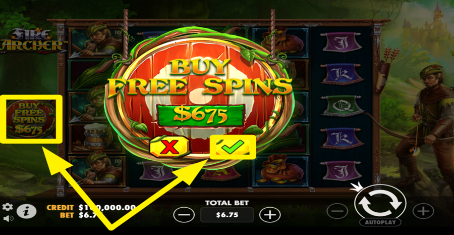 Fire Archer Bonus Buy