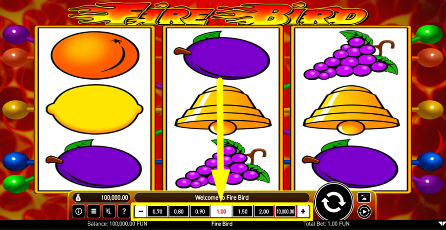 Fire Bird Bet Value