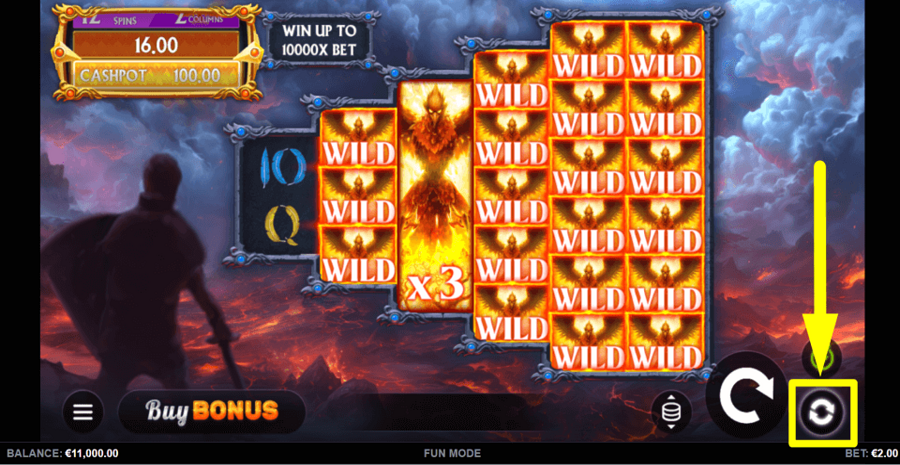 Fire Eagle Reborn Autoplay Feature