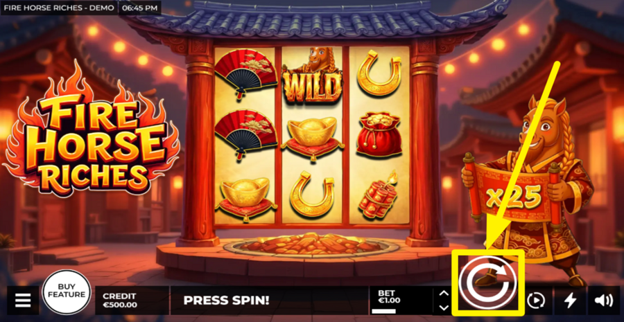 Fire Horse Riches Spin