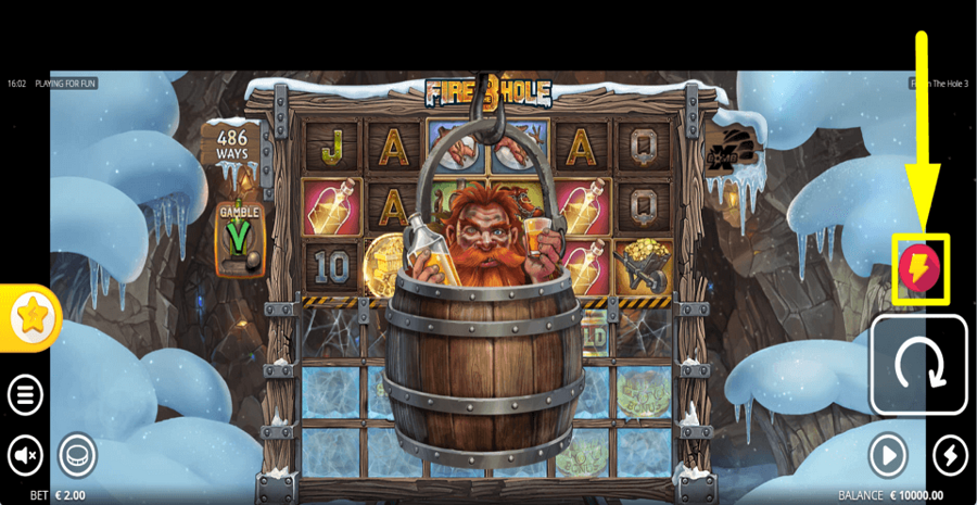 Fire In The Hole 3 Buy Feature