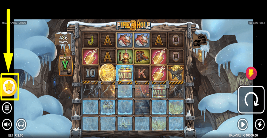 Fire In The Hole 3 Promotions Feature