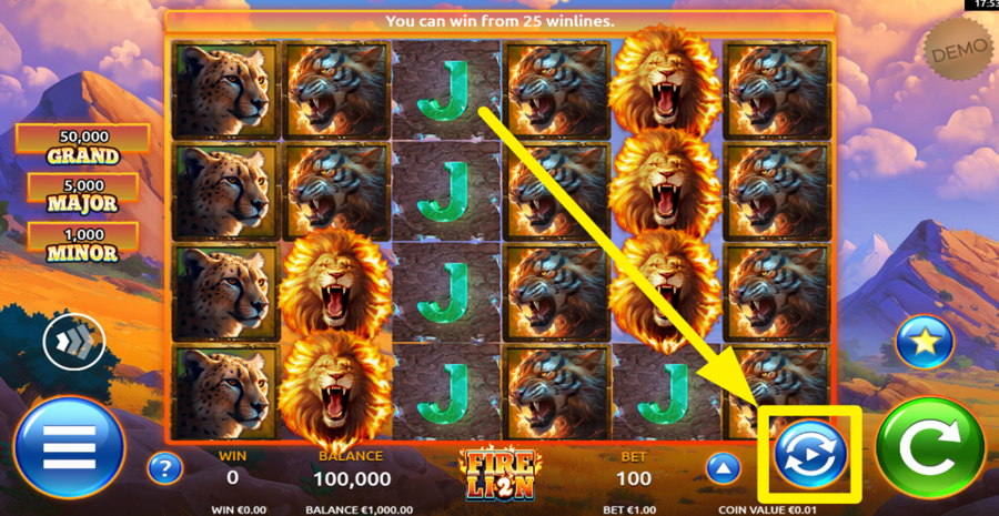 Fire Lion 2 Autoplay