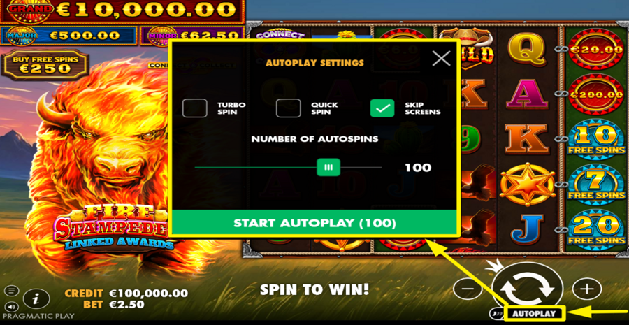 Fire Stampede 2 Autoplay