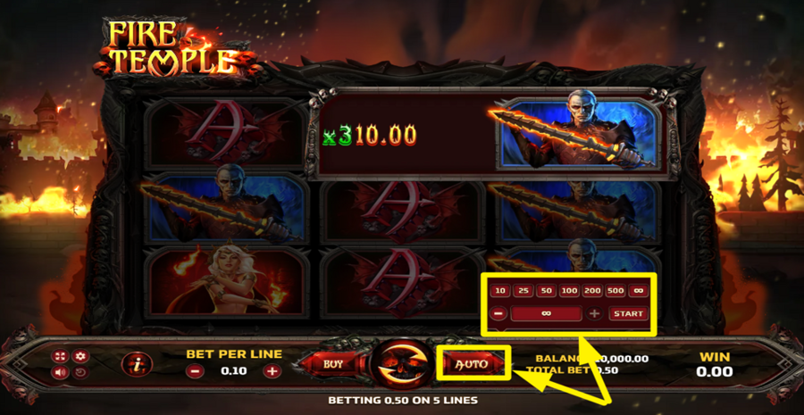 Fire Temple Autoplay