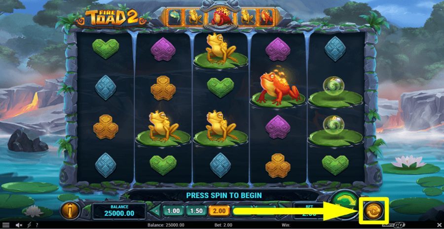 Fire Toad 2 Autoplay Feature