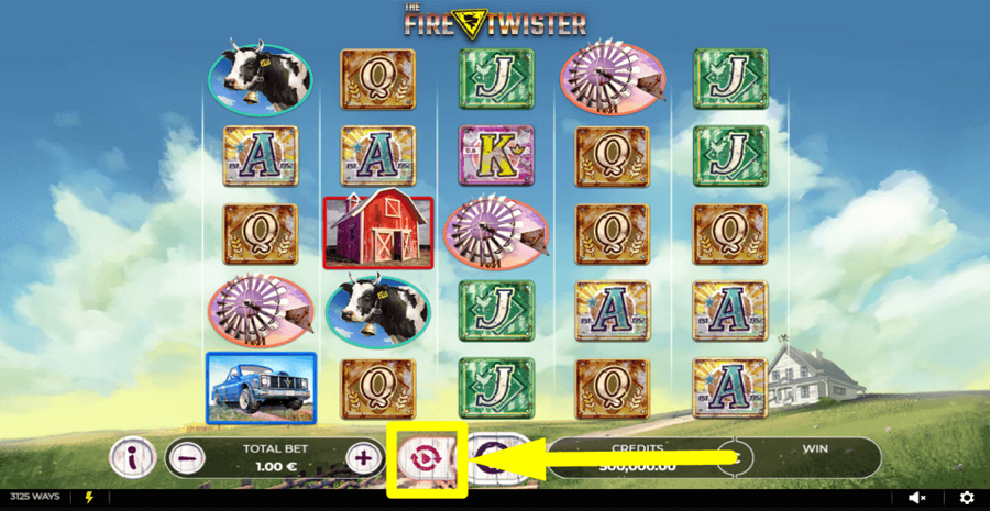 Fire Twister Auto Play Feature
