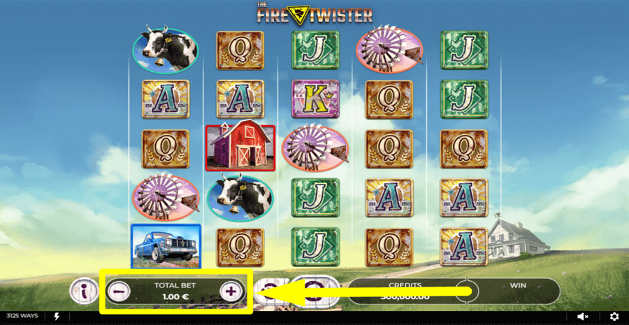 Fire Twister Bet Value