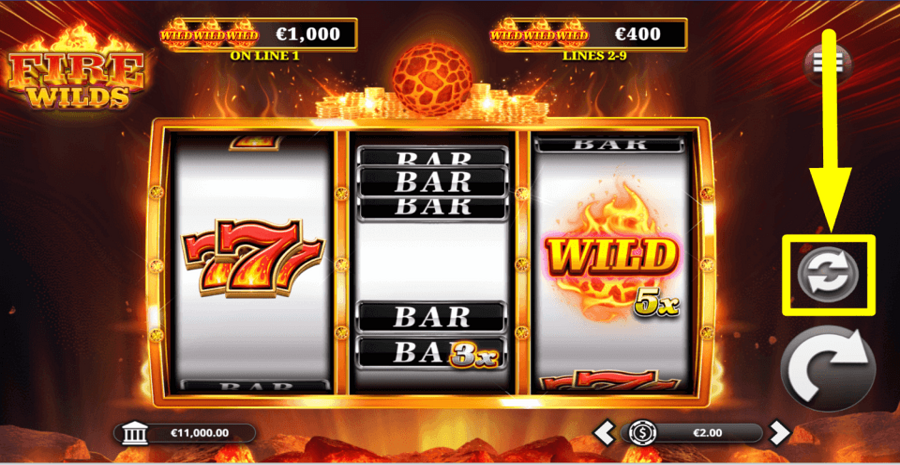 Fire Wilds Autoplay Feature